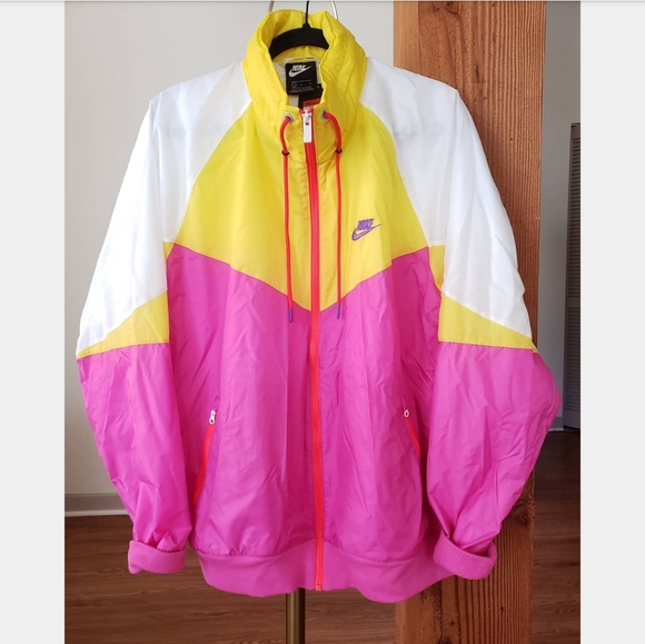 nike multicolor windbreaker